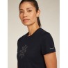 T-Shirt Mérinos Manches Courtes ICEBREAKER 125 Cool-Lite Fusion Black (Femme)
