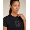 T-Shirt Mérinos Manches Courtes ICEBREAKER 125 Cool-Lite Fusion Black (Femme)