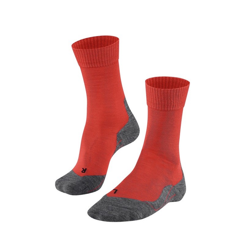 Chaussettes Mérinos FALKE TK5 men Electric Orange