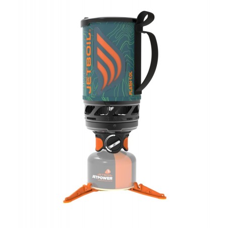 Réchaud Tout en Un JETBOIL Flash Ocean Topo (Nouveau Modèle)
