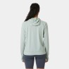 Sweat à Capuche UPF50+ HELLY HANSEN Shine Solen 1/2 Zip Hoodie Green Mist (Femme)