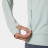 Sweat à Capuche UPF50+ HELLY HANSEN Shine Solen 1/2 Zip Hoodie Green Mist (Femme)