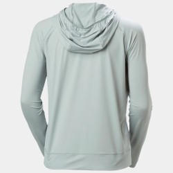 Sweat à Capuche UPF50+ HELLY HANSEN Shine Solen 1/2 Zip Hoodie Green Mist (Femme)