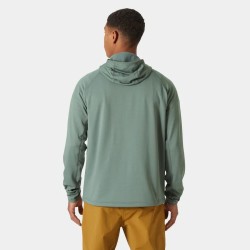 Sweat à Capuche Micropolaire HELLY HANSEN Versalite Fleece Hoodie Grey Cactus (Homme)