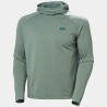 Sweat à Capuche Micropolaire HELLY HANSEN Versalite Fleece Hoodie Grey Cactus (Homme)