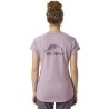T-Shirt Coton/Synthétique HELLY HANSEN Nord Graphic Drop Purple Cray (Femme)