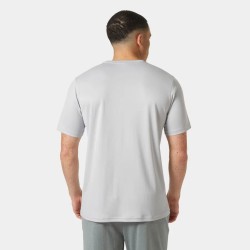 T-Shirt Technique UPF50+ HELLY HANSEN Tech Graphic 2.0 Grey Fog (Homme)