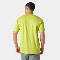 T-Shirt Technique UPF50+ HELLY HANSEN Tech Graphic 2.0 Cyber Lime (Homme)