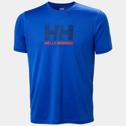 T-Shirt Technique UPF50+ HELLY HANSEN Tech Graphic 2.0 Cobalt (Homme)