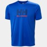 T-Shirt Technique UPF50+ HELLY HANSEN Tech Graphic 2.0 Cobalt (Homme)