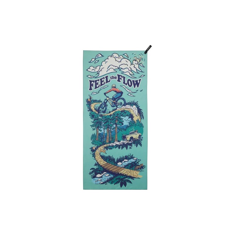 Serviette Microfibre PACKTOWL Personal Body 64x137 Artist Series Flow