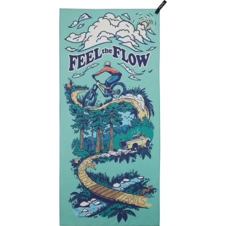 Serviette Microfibre PACKTOWL Personal Body 64x137 Artist Series Flow