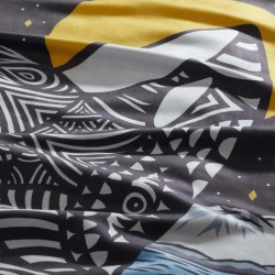 Serviette Microfibre PACKTOWL Personal Body 64x137 Artist Series Orca