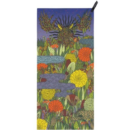 Serviette Microfibre PACKTOWL Personal Body 64x137 Artist Series Mystic Moose