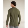 Haut Thermique Mérinos Manches Longues ICEBREAKER Oasis 200 LS Crewe (Homme) Loden
