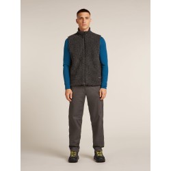 Haut Thermique Mérinos Manches Longues ICEBREAKER Oasis 200 LS Crewe (Homme) Atlantis