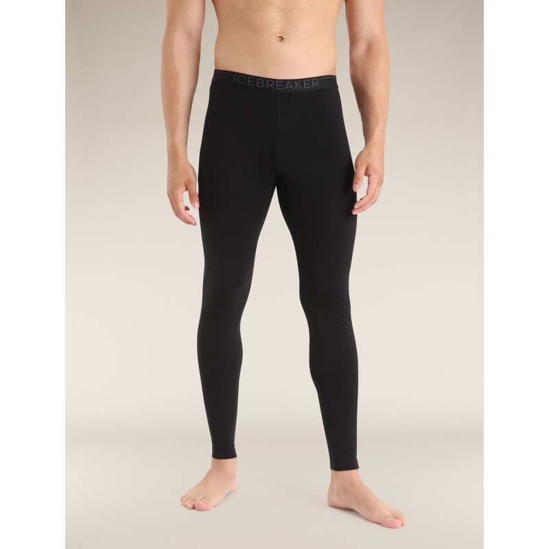 Bas Thermique Mérinos ICEBREAKER 200 Oasis Leggings (Homme) Black