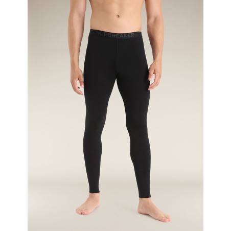 Bas Thermique Mérinos ICEBREAKER 200 Oasis Leggings (Homme) Black