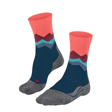 Chaussettes Mérinos FALKE Trekking TK2 Femme Crest Coral