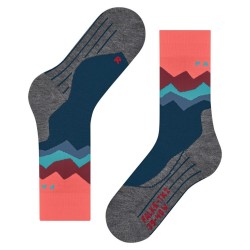 Chaussettes Mérinos FALKE Trekking TK2 Femme Crest Coral