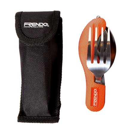 Couverts Inox Amovibles FRENDO Orange