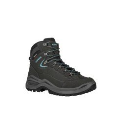 LOWA Renegade EVO GTX Mid Ws W (Larges Femme) Asphalt/Turquoise