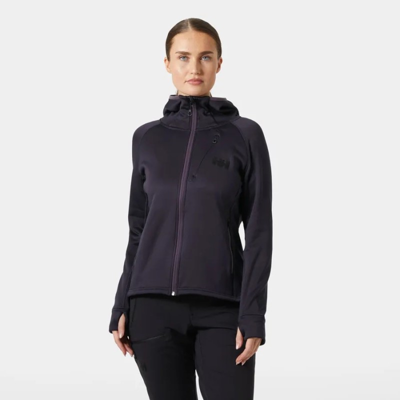 Veste Polartec HELLY HANSEN Odin Thermal Pro Fleece Jacket Women Black Grape