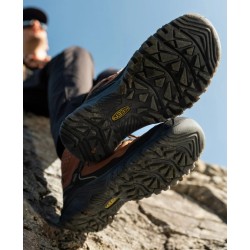 KEEN Targhee IV WIDE Mid WP Bison/Black (Extra-Large Homme)