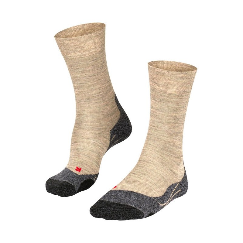 Chaussettes FALKE Mérinos Trekking TK2 Melange (Homme) Khaki