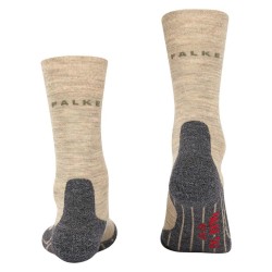 Chaussettes FALKE Mérinos Trekking TK2 Melange (Homme) Khaki