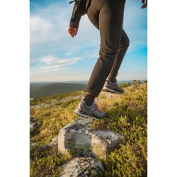 Chaussettes FALKE Mérinos Trekking TK2 Wool Short (Femme) Smog