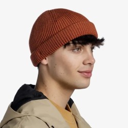 BUFF Bonnet Tricoté 100% Mérinos Ervin Cinnamon