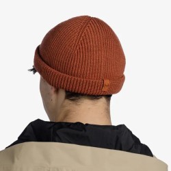 BUFF Bonnet Tricoté 100% Mérinos Ervin Cinnamon