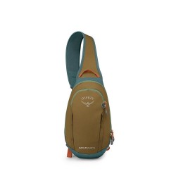 OSPREY Daylite Sling Earth Histosol Brown/Cascade Blue