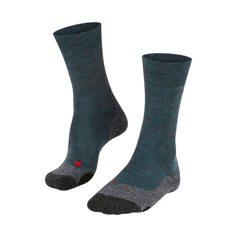Chaussettes FALKE Mérinos Trekking TK2 Melange (Homme)  Scarab