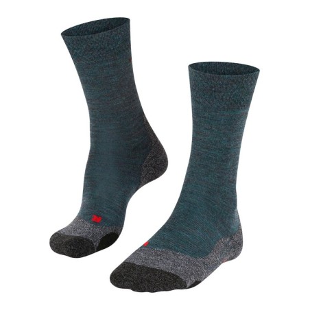 Chaussettes FALKE Mérinos Trekking TK2 Melange (Homme)  Scarab