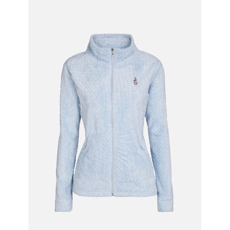 Veste Polaire AULP Becco Light Blue