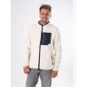 Veste Polaire Sherpa AULP Sikou Greige