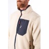 Veste Polaire Sherpa AULP Sikou Greige