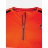 T-shirt Technique 1/4 Zip AULP Maiko Vermillon
