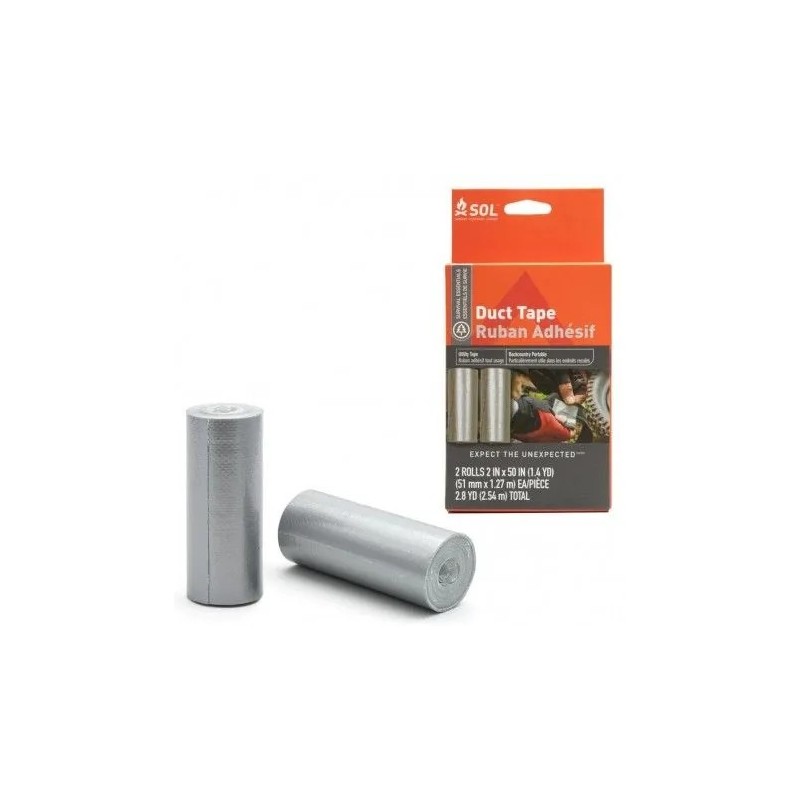 Scotch Américain SOL Duct Tape (2 mini rouleaux)